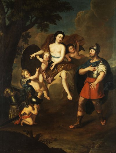 Apoteosis de la diosa de la guerra Minerva de Unbekannt Unbekannt